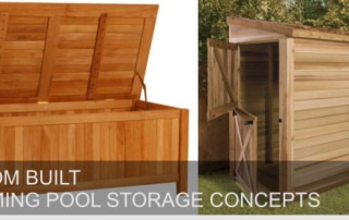 custom built swimming pool storage concepts